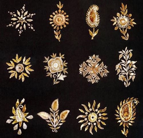 Embroidery of Gold- Zardozi Embroidery