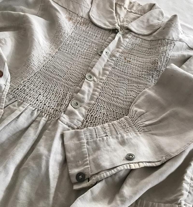 Story of Smocking, An Embroidery Technique to Gather Fabric to create Stretch