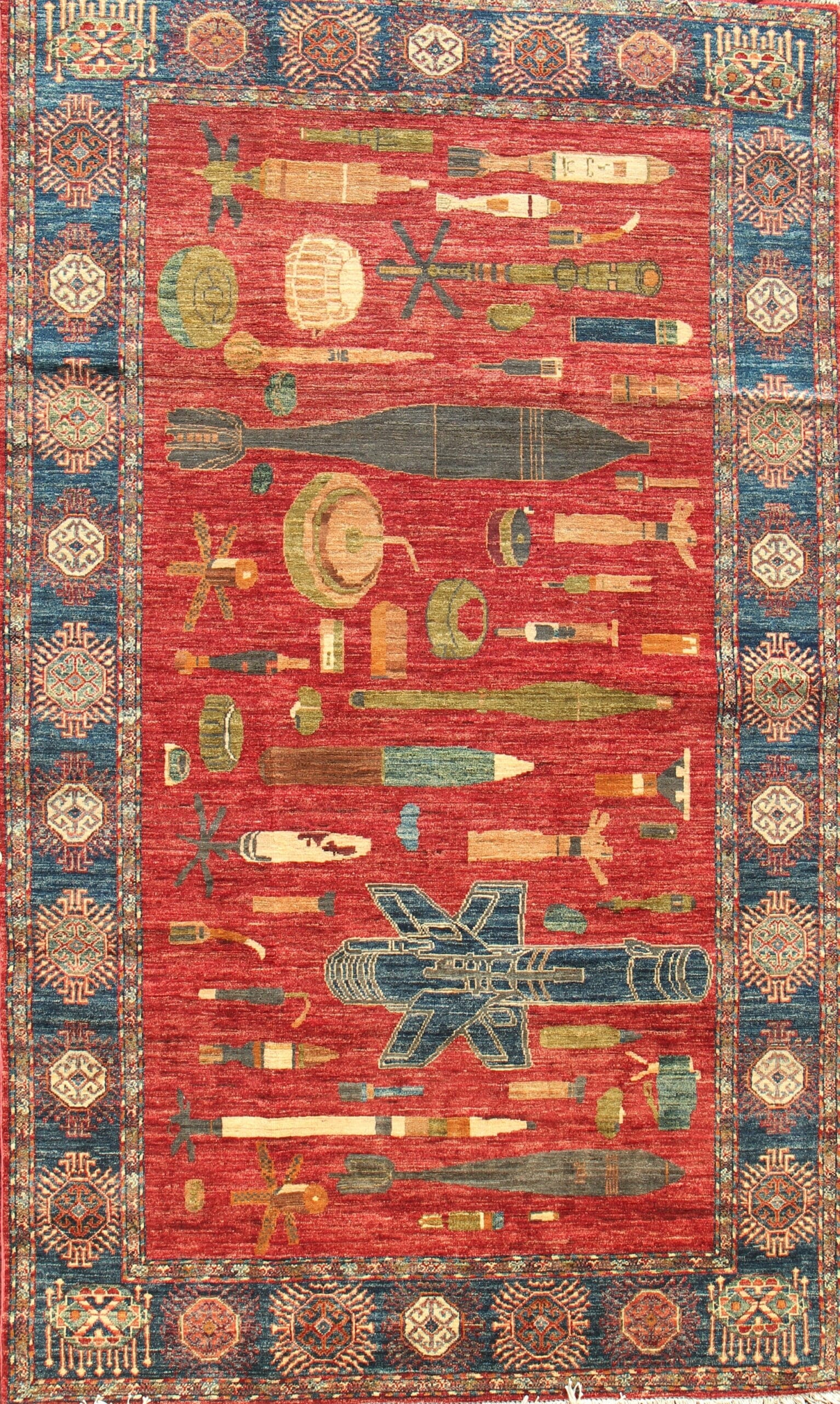 Afghan War Rugs and Khamak Embroidery